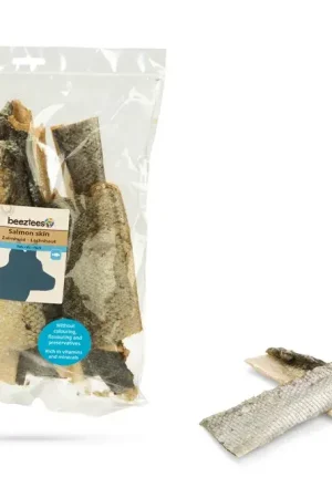 Beeztees Zalmhuid 150g Populair